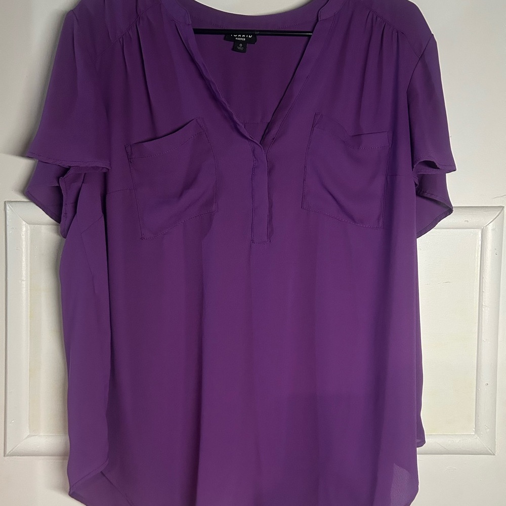 Women's Purple Blouse